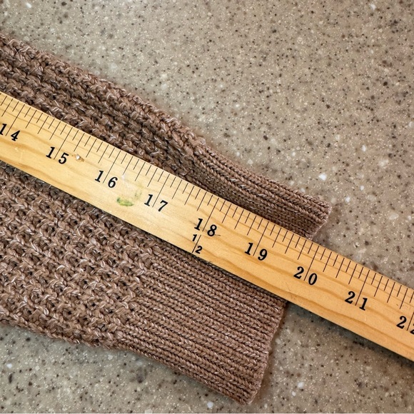 Time and Tru brown Crewneck Sweater size XXL waffle pattern - Picture 5 of 7